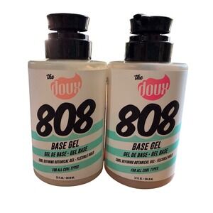 The Doux 808 Base Gel Curl Defining flexible Hold- NEW LOT OF 2 x 12 fl oz Each